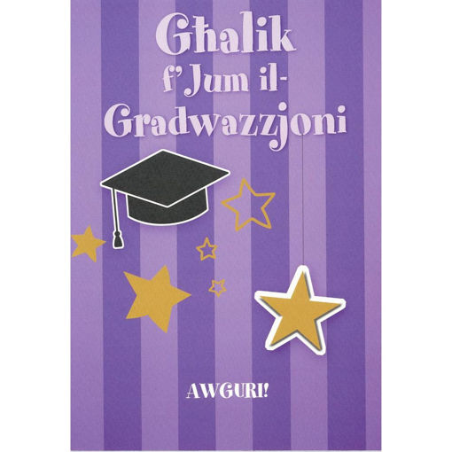 Picture of GHALIK FJUM IL GRADWAZZJONI VJOLA KARTOLINA